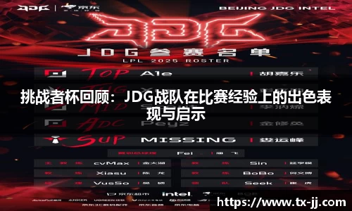 挑战者杯回顾：JDG战队在比赛经验上的出色表现与启示